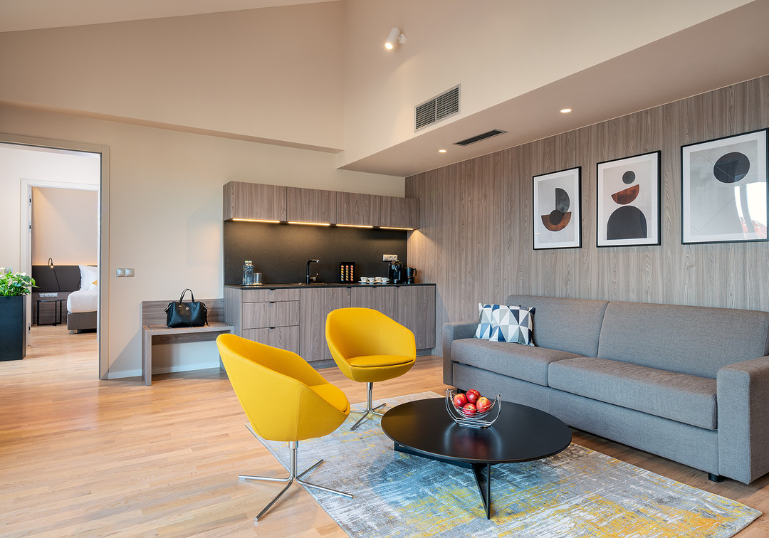 Deluxe apartment s terasou